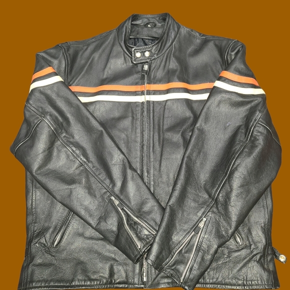 Interstate Leather Motorcycle Jacket - Picture 1 of 6